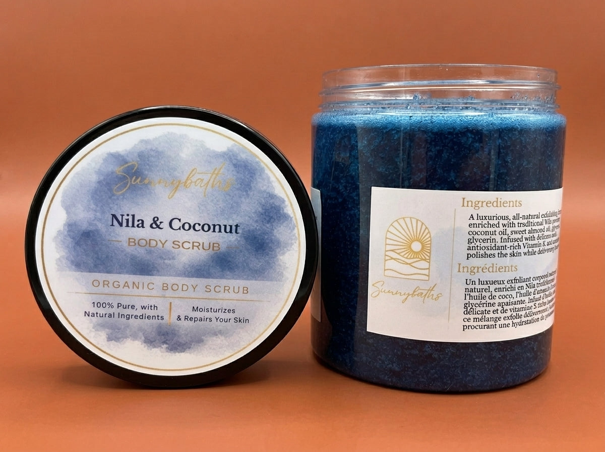 Exfoliating Body Scrub- Nila & Coconut