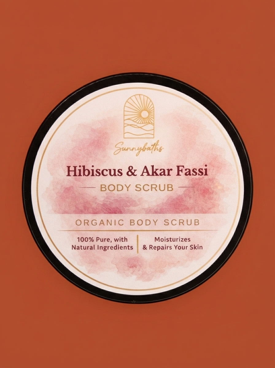 Akar Fassi & Hibiscus body scrub