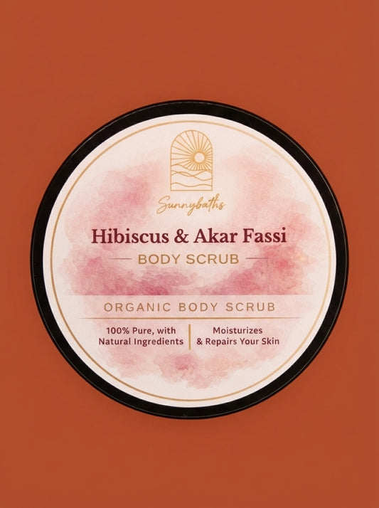 Akar Fassi & Hibiscus body scrub