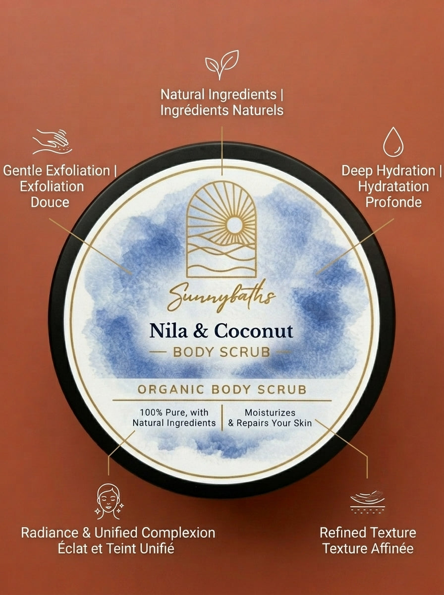 Exfoliating Body Scrub- Nila & Coconut