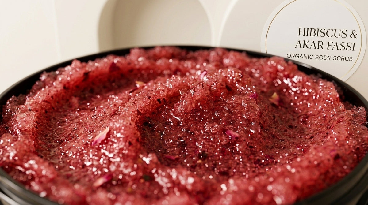Akar Fassi & Hibiscus body scrub